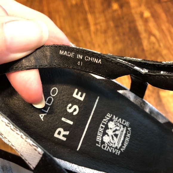 NWOT! ALDO/Libertine Limited Edition Wedges sz 8 - Picture 11 of 13